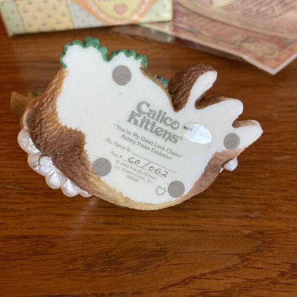 Calico Kitten "You're My Good Luck Charm" | 2000 | No. C01062 - Picture 3 of 4